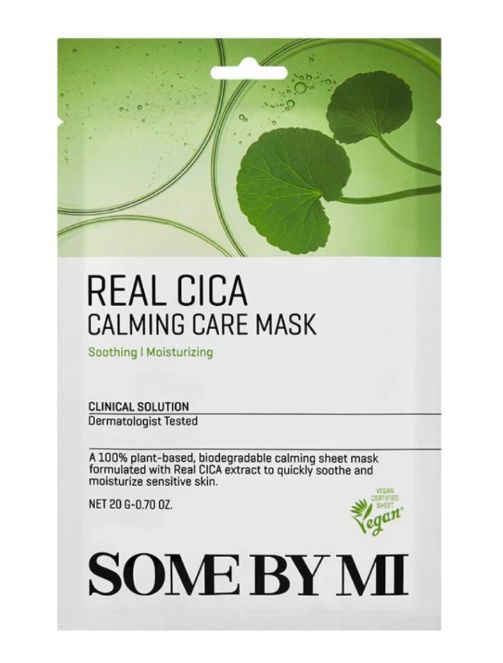 SOME BY MI - Real Cica Calming Care Mask - Upokojujúca maska 20g 1ks